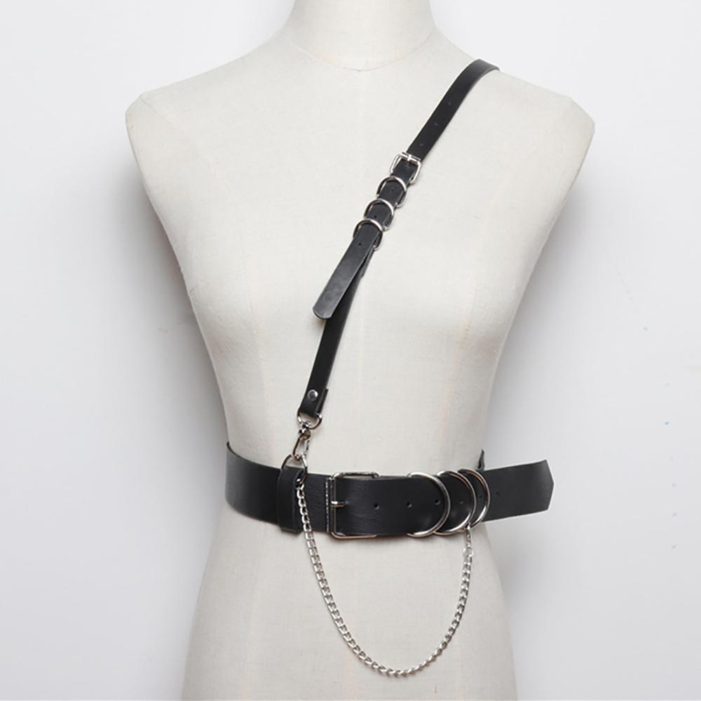 Mới Thời Trang Nữ Cao Cấp Thắt Lưng Dây Nịt Nam Da Dây Chuyền Dây Gothic Áo Đầm Dây Cá Tính Nữ Hợp Thời Trang Tất Cả Trận Đấu