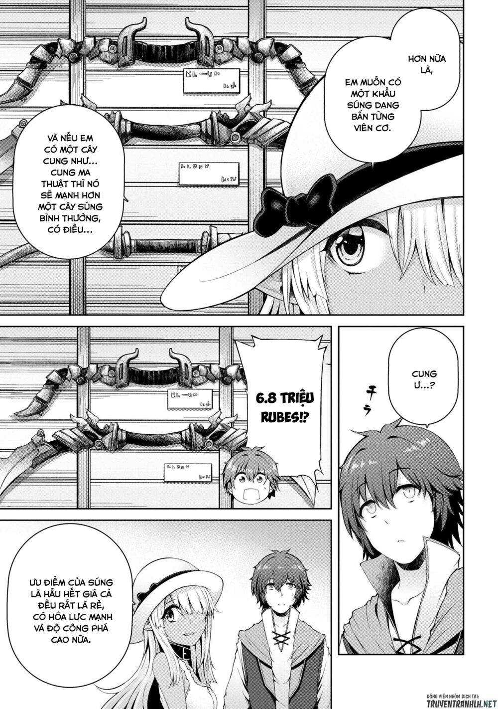 ngôi nhà của tôi đã bị đốt cháy, thế thì tại sao tôi không dùng hết số tiền còn lại để mua nô lệ dark elf? chapter 3 3