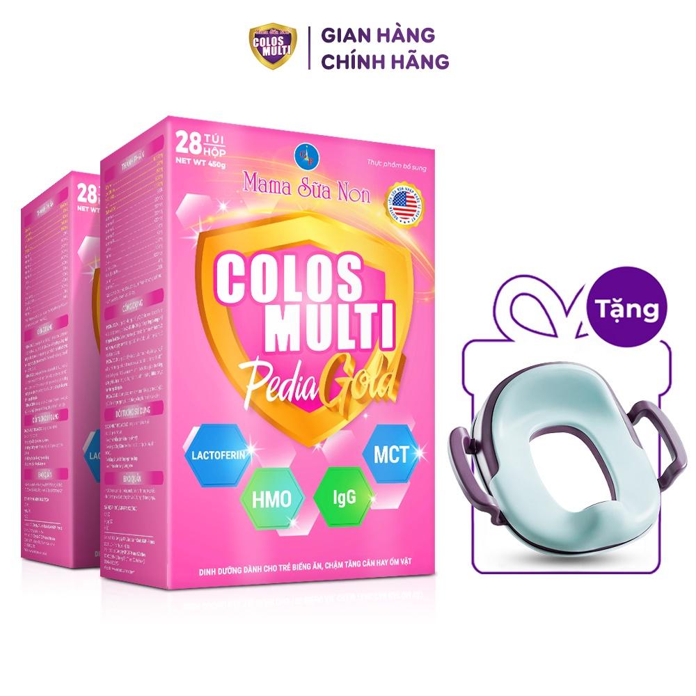 Combo 2 hộp sữa bột cho bé Colosmulti 350g - 450g [Quà Tặng bệ ngồi vệ sinh]