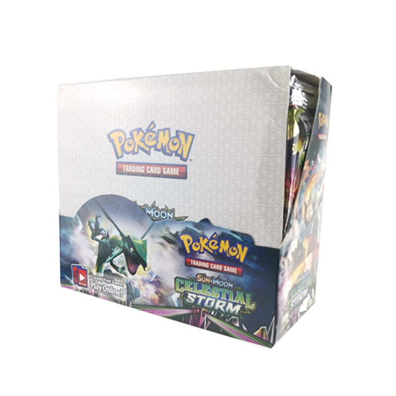 Bộ Thẻ Bài Pokemon 324 Thẻ Trading Card Game Sun&Moon Celestial Storm TCG Sưu Tập Đẹp Đọc Đáo