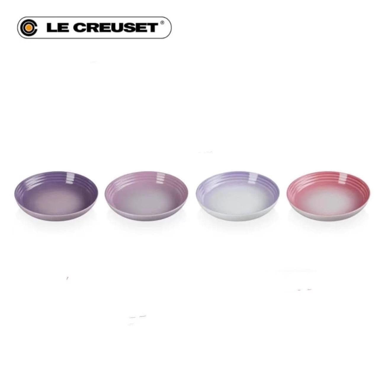SET 4 ĐĨA SÂU LÒNG 22CM LE CREUSET Hàng chính hãng