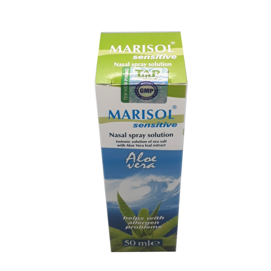 Xịt Mũi Nước Biển Lô Hội Marisol Sensitive  50ML