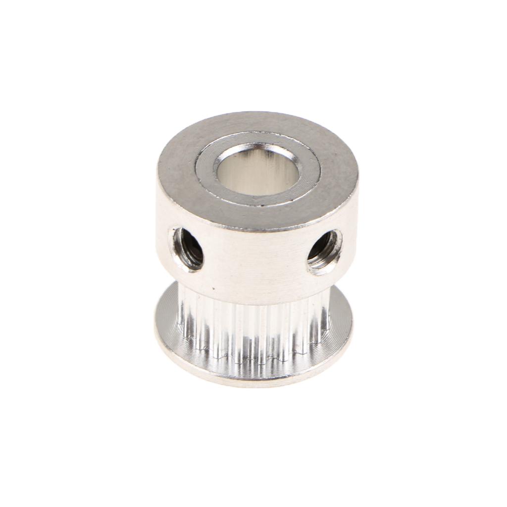 GT2 20T Aluminum Timing Belt Pulley for 3D Printer 6.35mm Bore 16mm