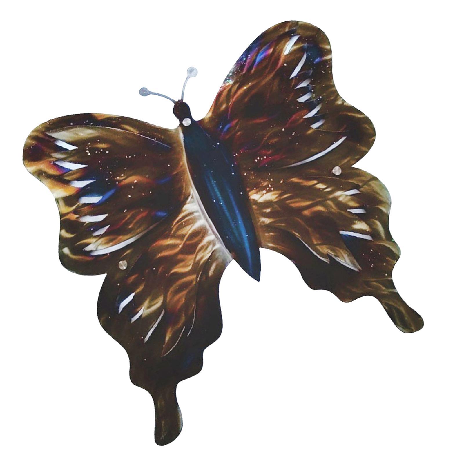 Modern Outdoor Butterfly Wall Sculptures for Home Living Room Decoration