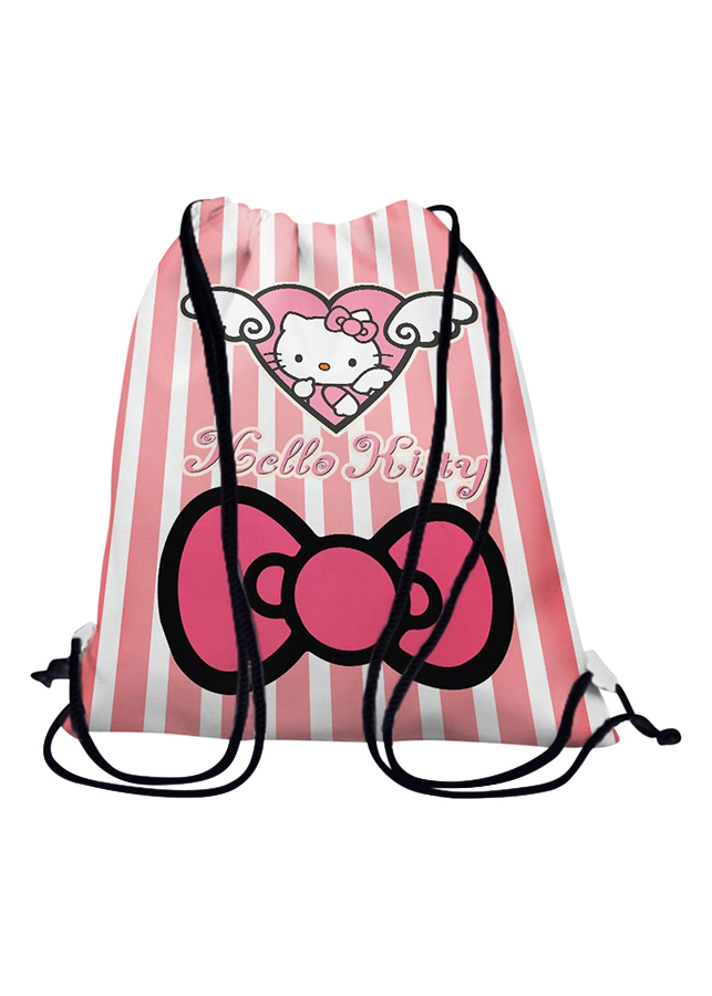 Túi rút Hello Kitty và trái tim - BDCT011