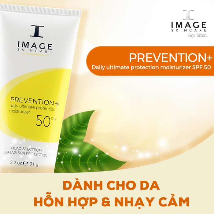 Kem Chống Nắng Image Spf 50 Prevention+ Daily Ultimate Protection Moisturizer 91g
