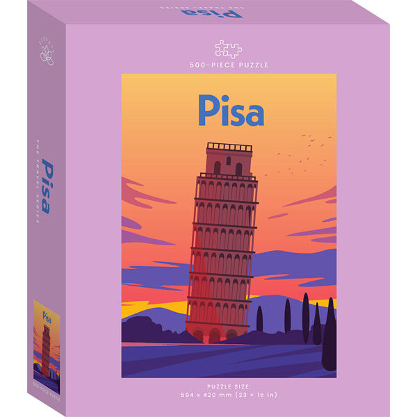 The Travel Series 500pc Jigsaw: Pisa