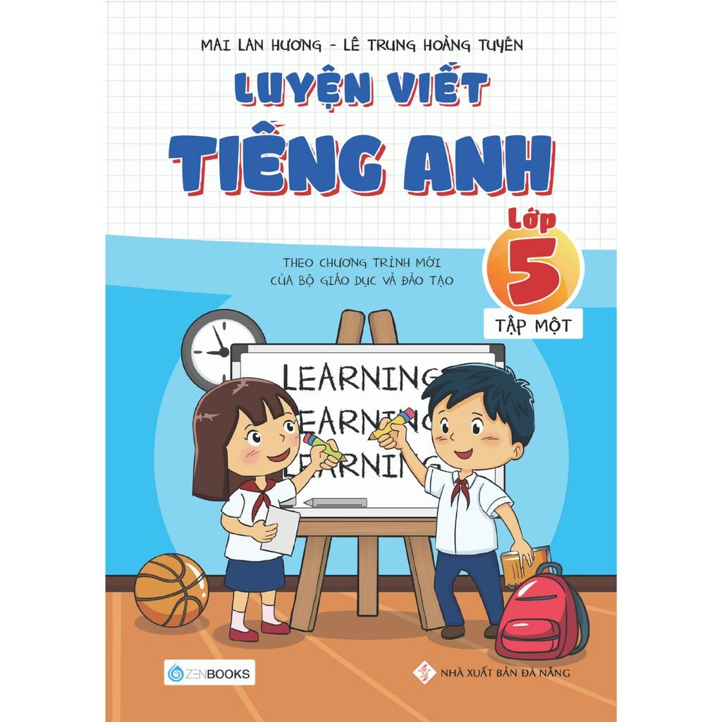 Sách - Luyện Viết Tiếng Anh 5 - Tập 1 - Mai Lan Hương