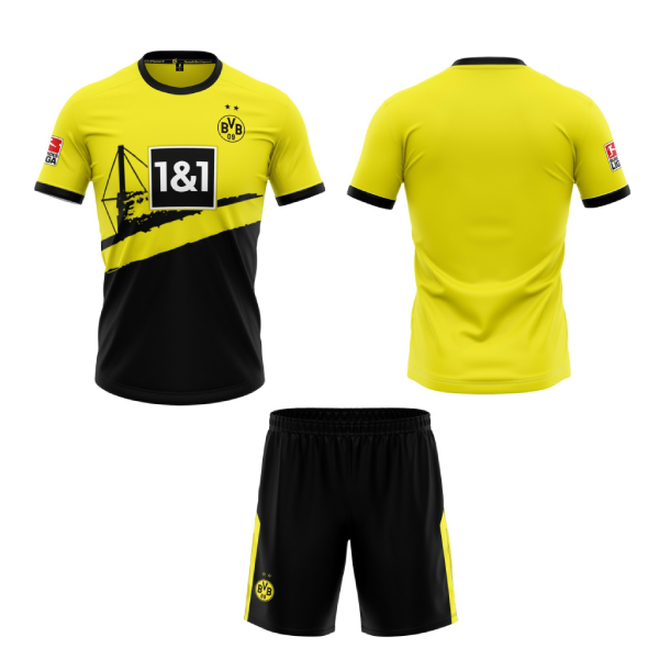 Bộ Quần Áo Bóng Đá Người Lớn - CLB.Dortmund.F.c