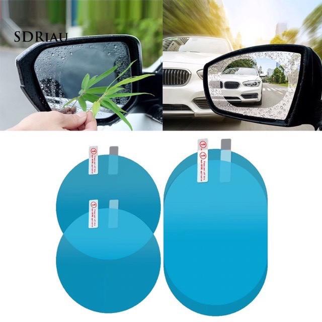 Bộ 4 Miếng Dán Chống Đọng Nước Kính Bên Và Gương Chiếu Hậu Ô tô