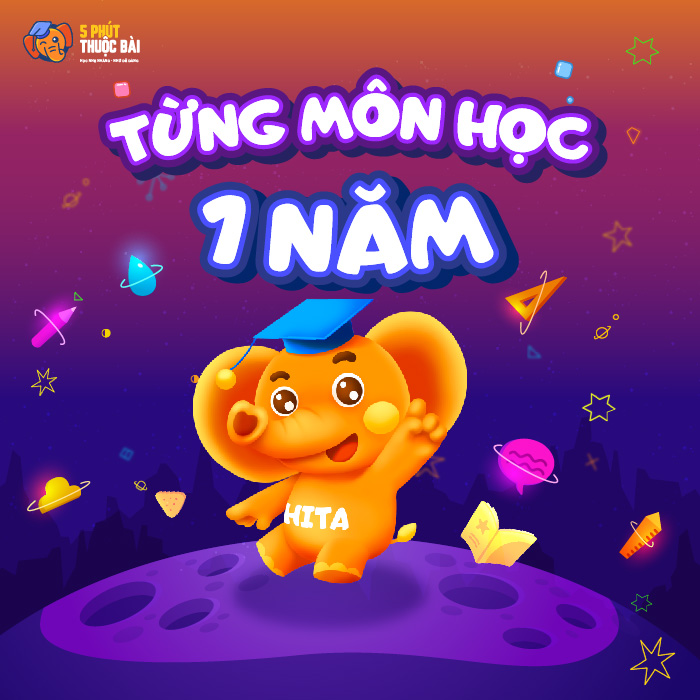 Gói học online theo môn - Lớp 1 - Phần mềm học tập dành cho trẻ tiểu học