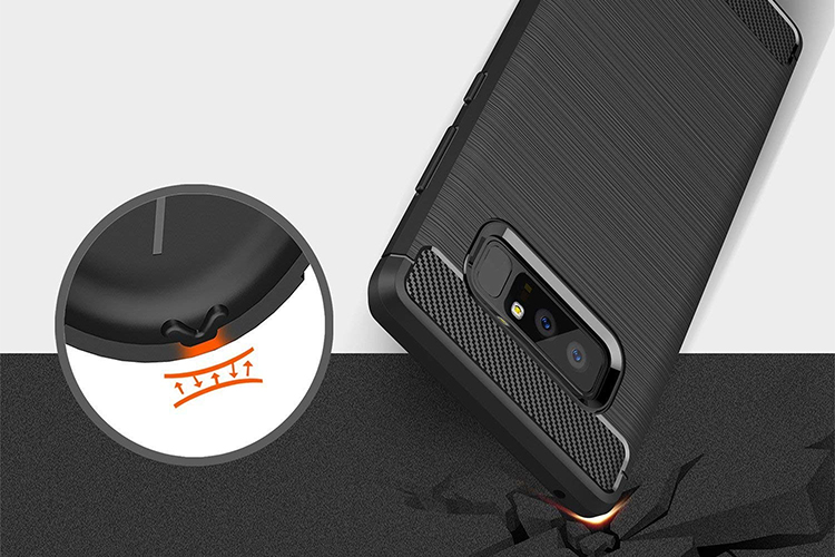 Ốp Lưng Dẻo Chống Sốc Dành Cho Samsung Galaxy Note 8 - Hàng Nhập Khẩu