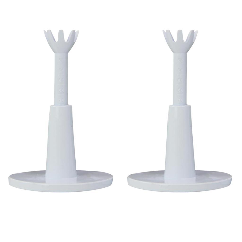 2X Rubber Golf Tees Holder for Golf Driving Range Tee Practice Accessories