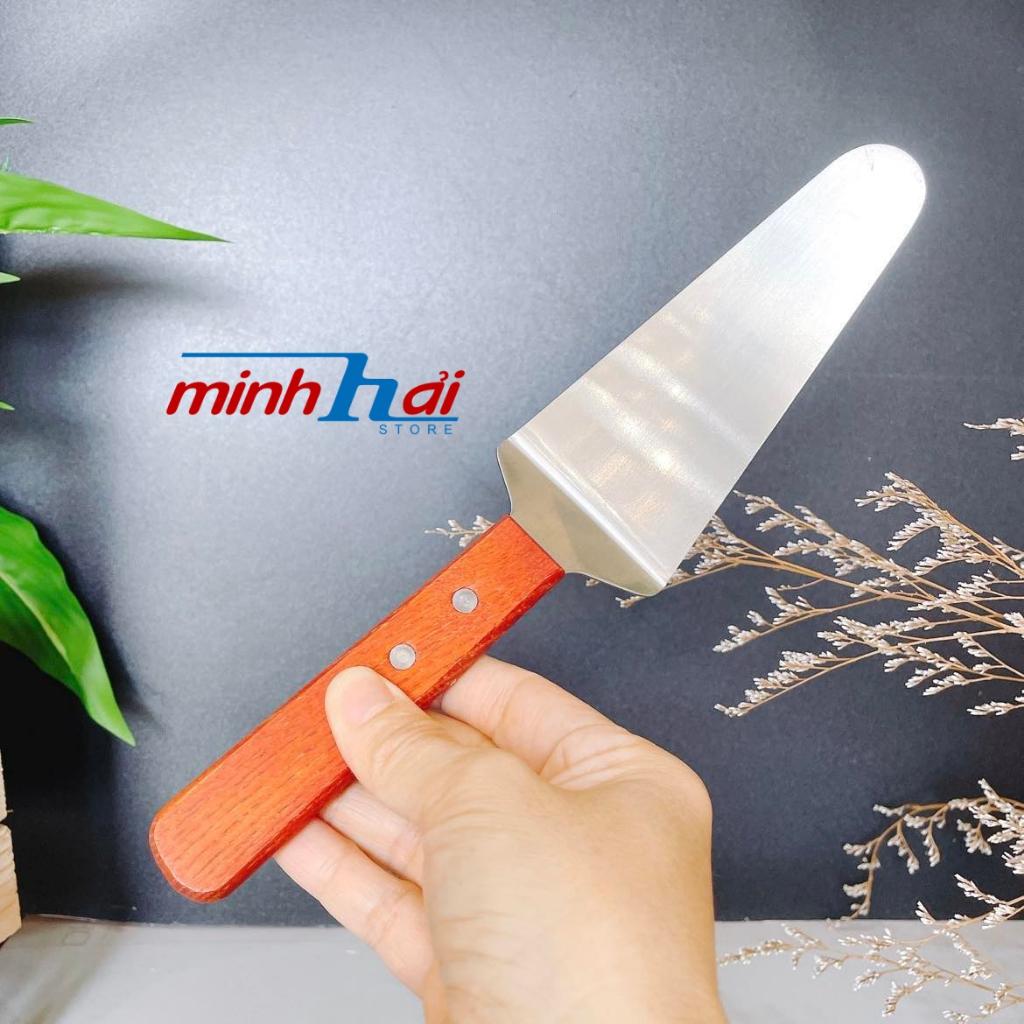 XẺNG XÚC BÁNH pizza, kem cuộn- Inox dày, sáng bóng, không gỉ- Cán gỗ chống nóng cao cấp . Nhiều mẫu, dụng cụ làm bánh