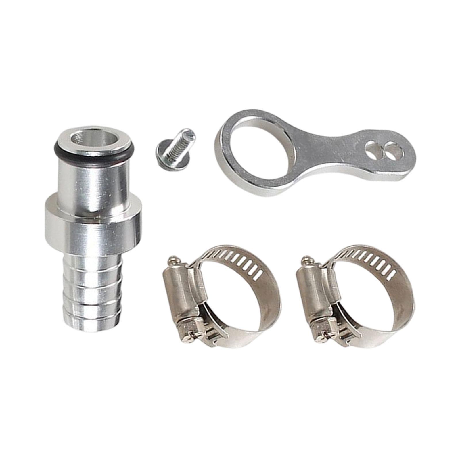 Engine Cooling Accessories Hose Barb Adapter Maintenance Coolant Pipe Aluminum Coolant Hose Hose for Car Engine System Replace