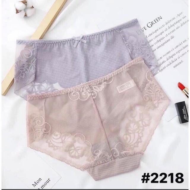 LỐ 10 QUẦN LÓT ĐÚC SU PHỐI REN SEXY CAO CẤP 2218