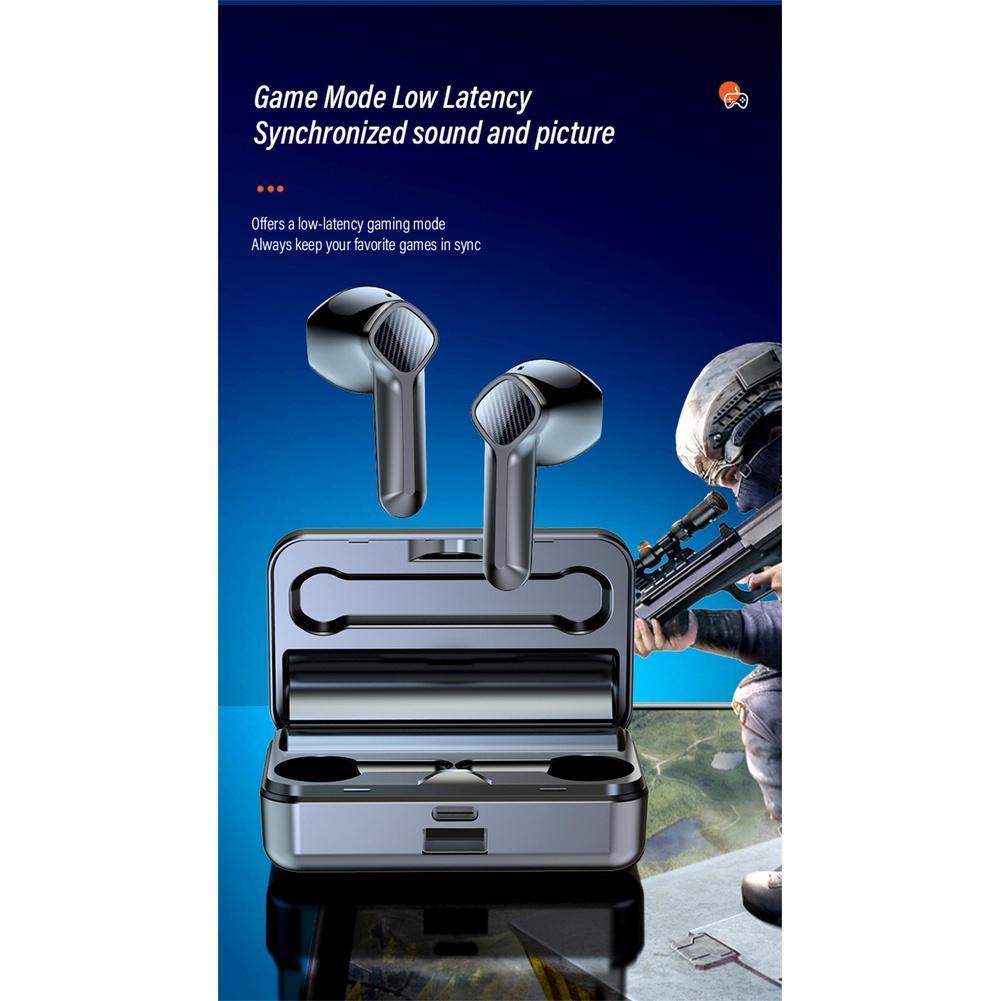 Tai Nghe Không Dây Bluetooth 5.2 TWS DH01 TWS Chống Nước Có Micro 3500mAh Mới 2022