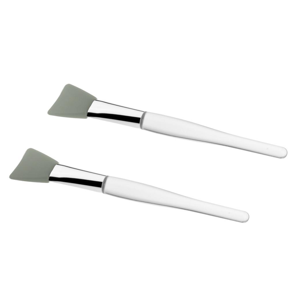 2Pcs/Set Makeup Silicone Brush Facial Mask Mud Mixing Face Skin Care Beauty