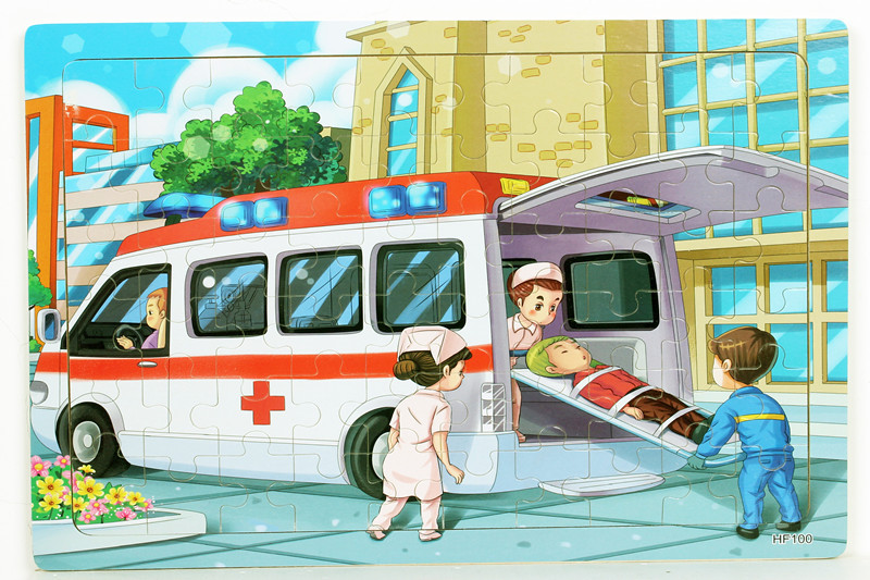 Đồ chơi tranh xếp hình 60 miếng puzzle - Đồ chơi thông minh cho bé