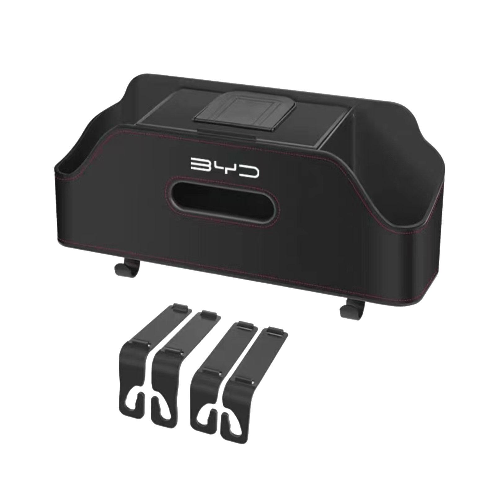 Car Back Seat Organizer Keep Tidy with Hooks Hanger Stylish Drink Cup Holder