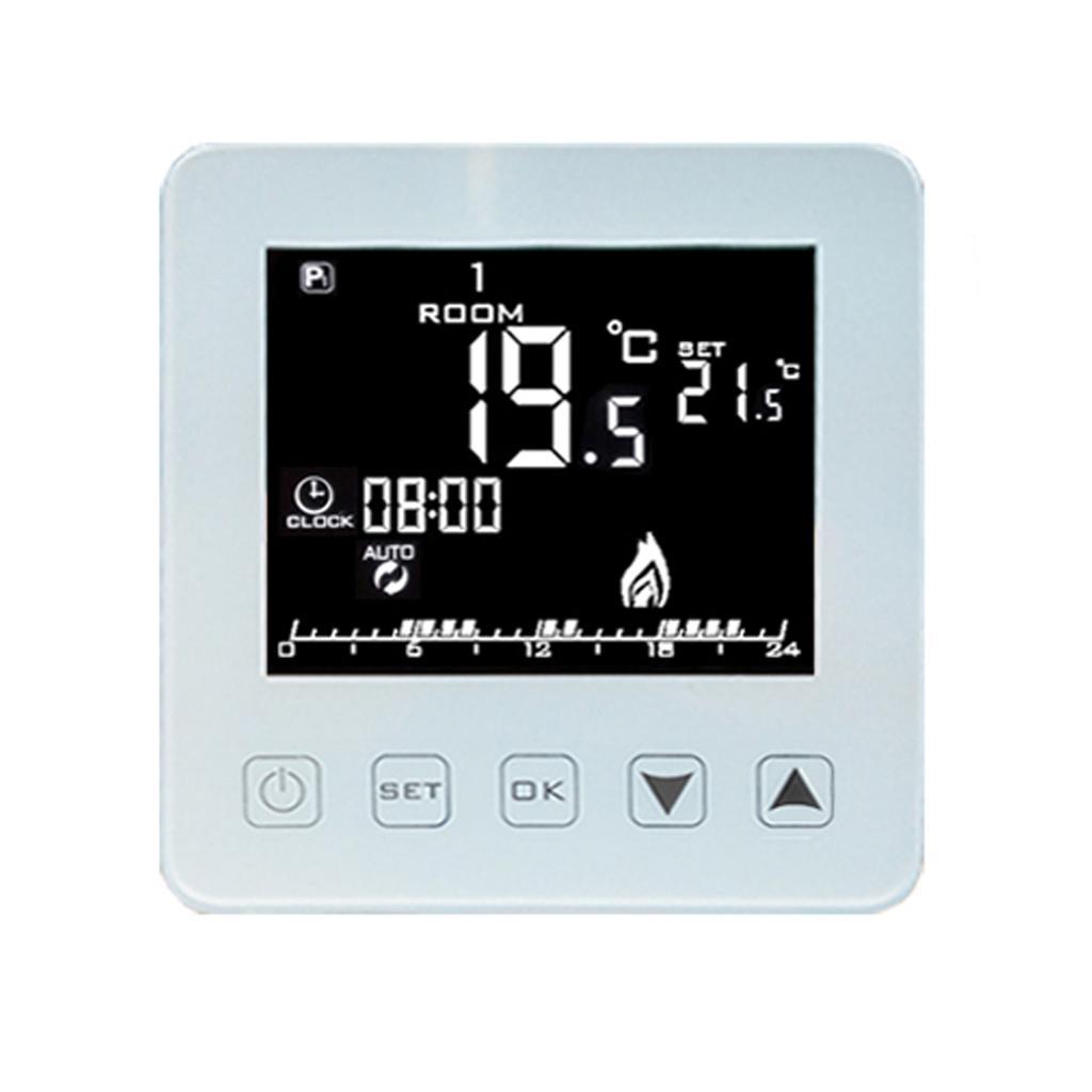 Programmable Smart Wifi Wireless Digital Thermostat LCD Touch App Control