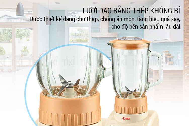 Máy Xay Sinh Tố Comet CM9956 (1.25 Lít) - Hàng Chính Hãng