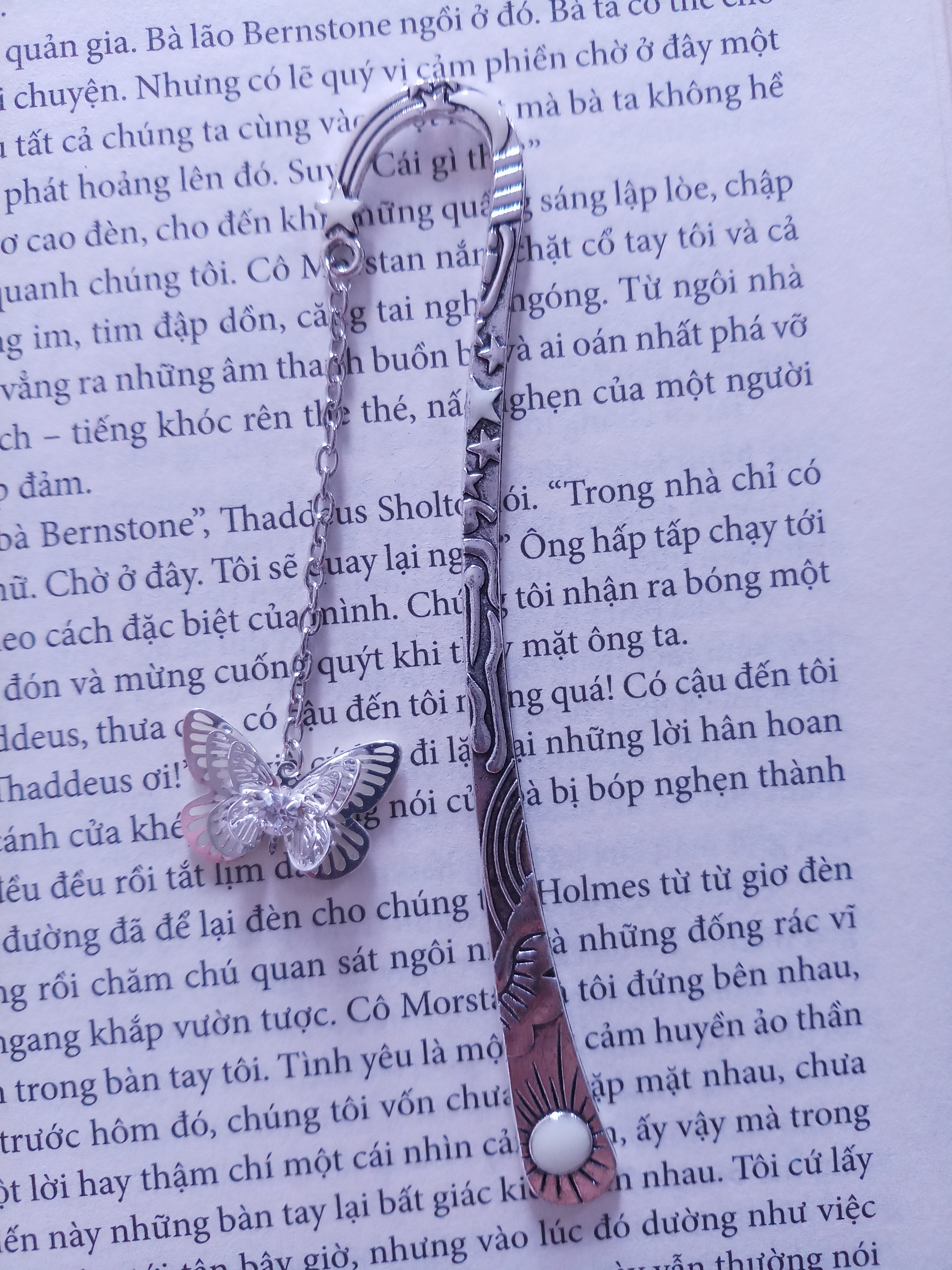 Bookmark dạ quang Bươm bướm