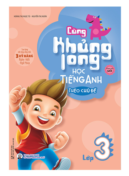 Sách - Cùng khủng long học tiếng anh theo chủ đề lớp 3