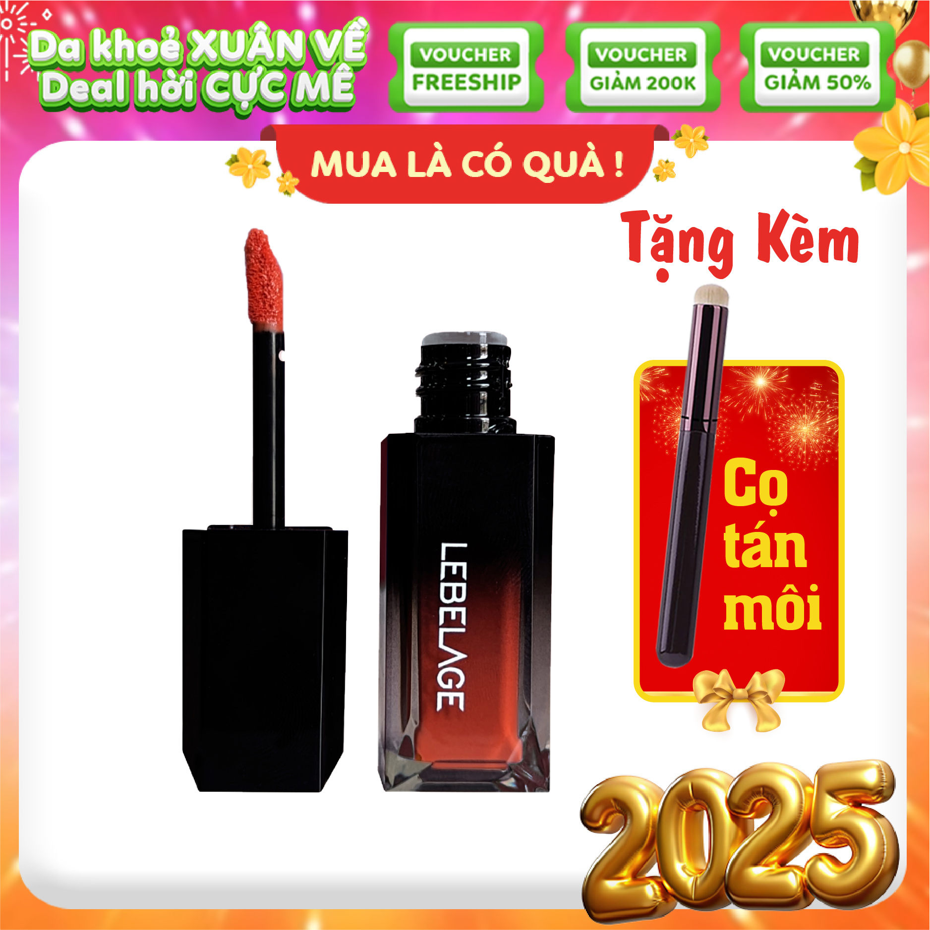 Son Tint Bóng Lebelage Deep Kiss Fixing Lip Tint 1.4g