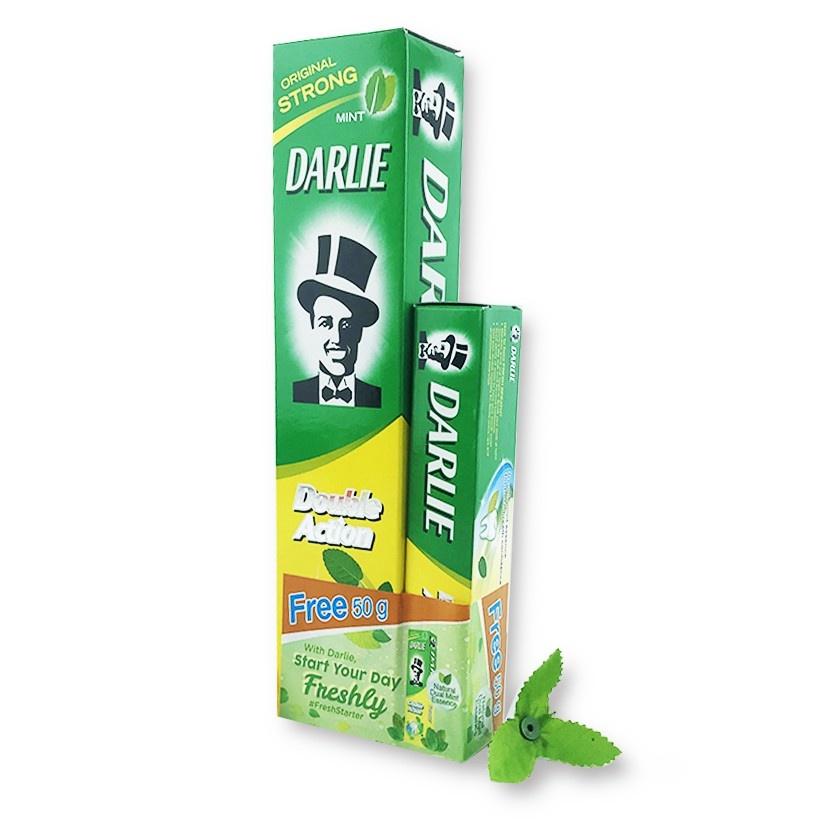 Kem đánh răng Darlie Double Action 225g tặng tuýp 50g. Hàng DKSH Việt Nam.