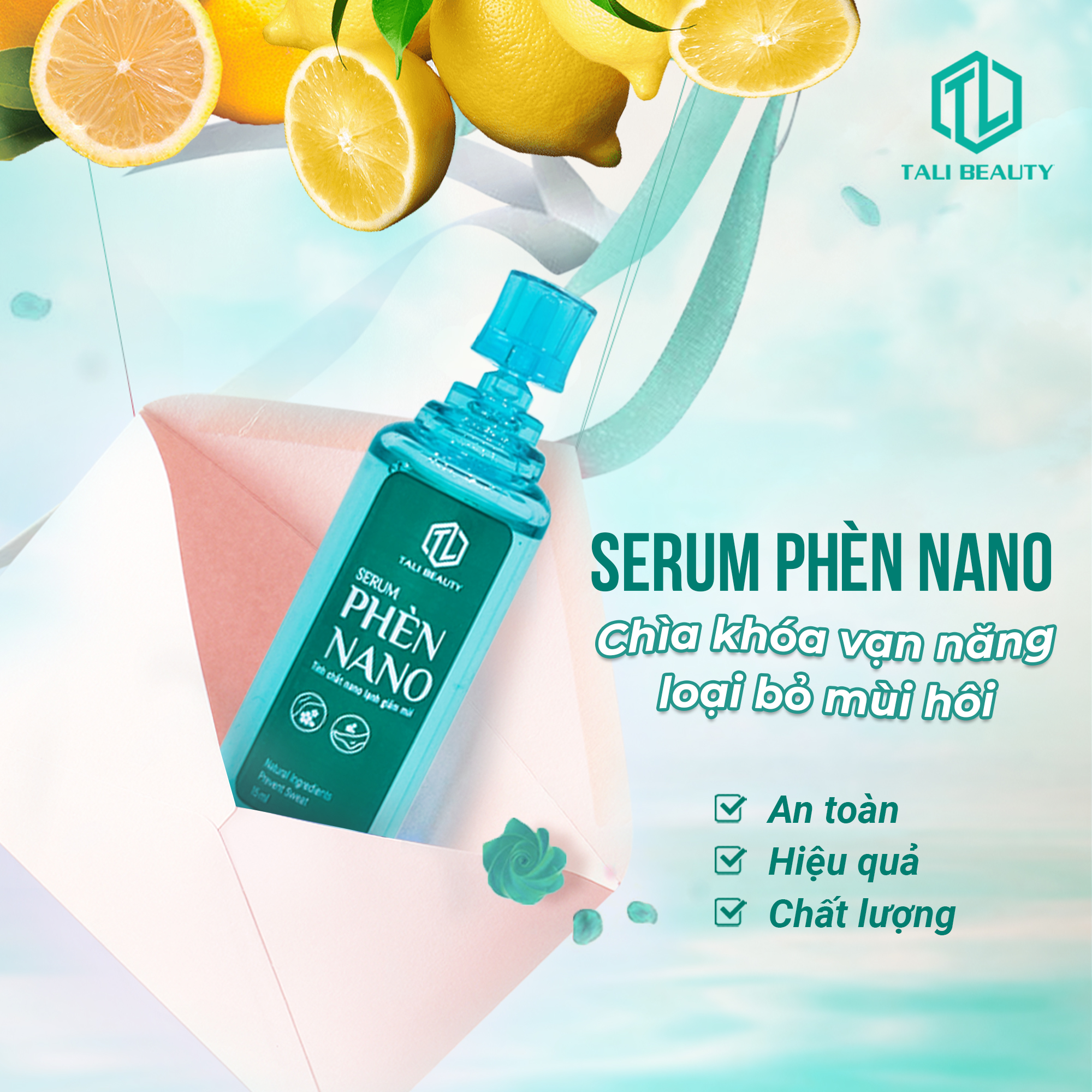 Serum Phèn Nano khử mùi hôi cơ thể