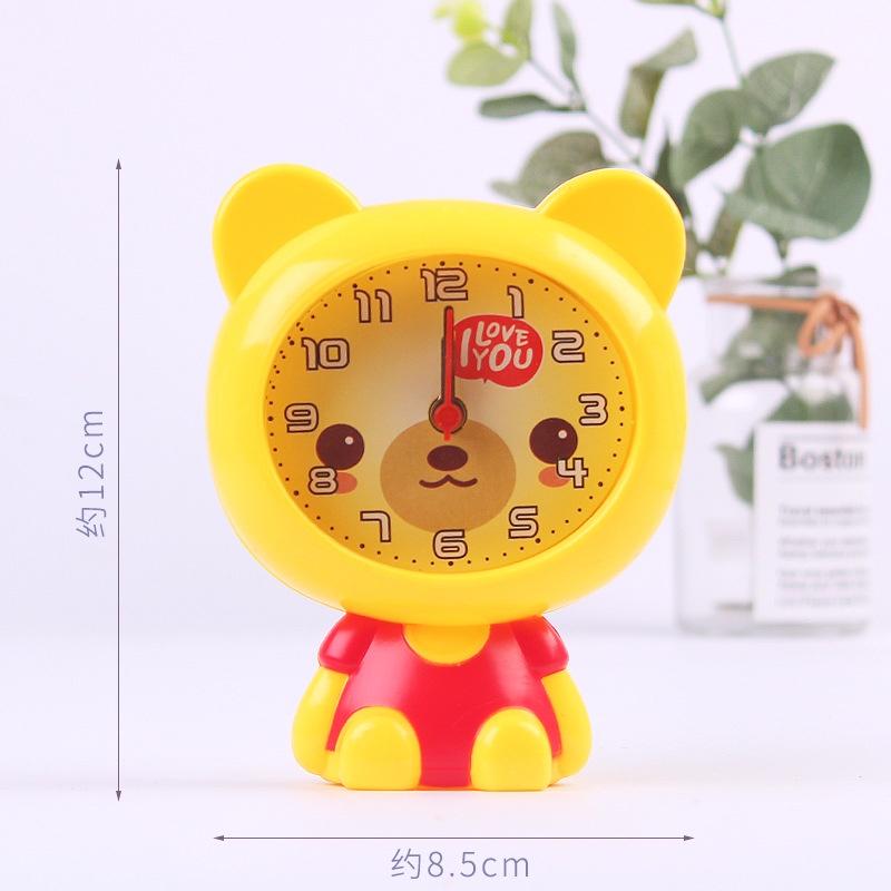 Đồng Hồ Báo Thức Hình Doraemon/ Gấu Dễ Thương Có 3 Màu Xinh Xắn KHÔNG KÈM PIN - Chuông reo to Duashop