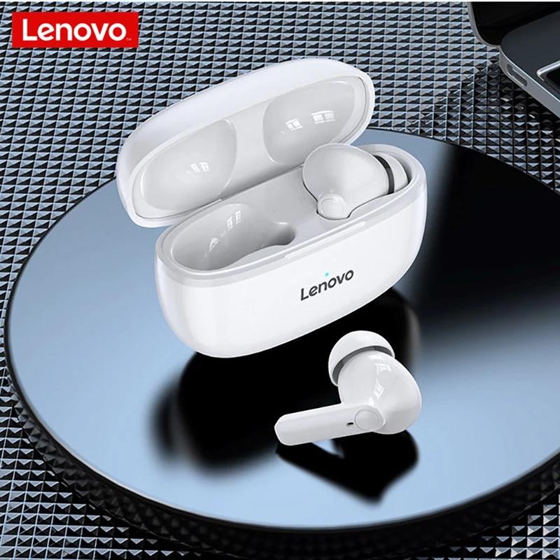 Tai Nghe Bluetooth 5.0 HIFI Không Dây Lenovo HT05 9D Chống Nước IPX5 Có Mic Chất Lượng Cao-Hàng chính hãng