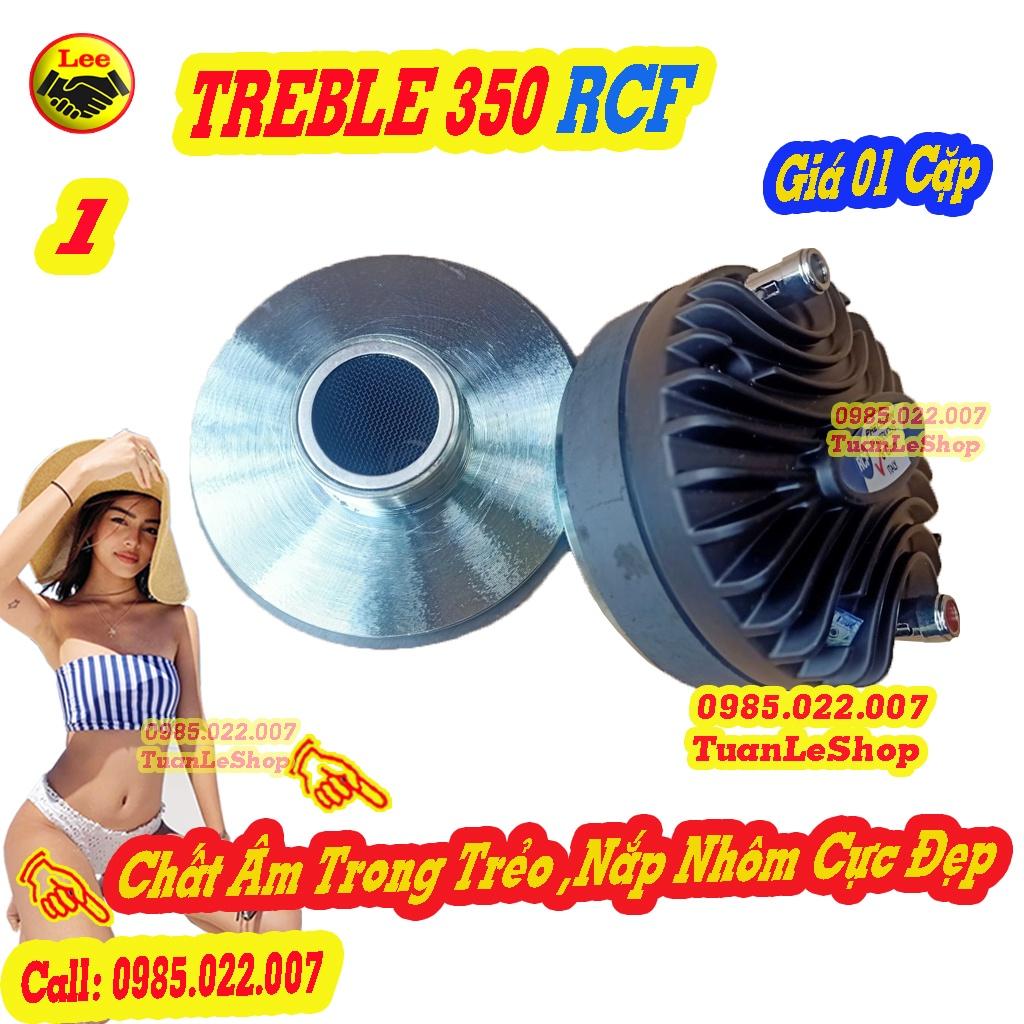 02 TREBLE KÈN R C F 350 NẮP NHÔM + 02 TẶNG TỤ 2,2MF – LOA TREBLE 350 NẮP NHÔM