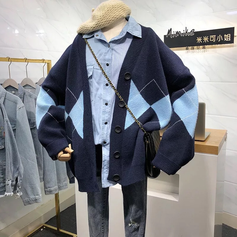 Áo cardigan len nữ phong cách Hàn Quốc len dày dặn mềm mại freesize dưới 62kg