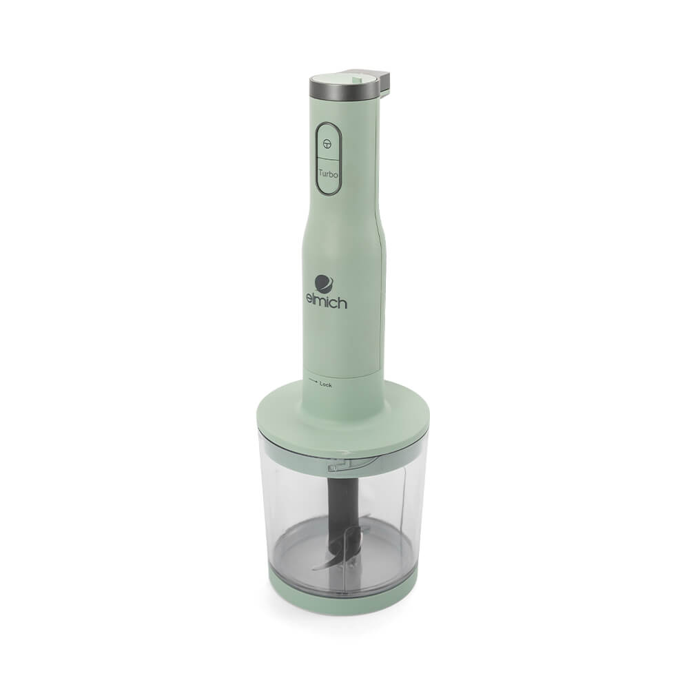 Máy xay cầm tay Elmich BLE-8666, công suất 1000W, thiết kế cầm tay dễ sử dụng, lưỡi dao bằng thép không gỉ siêu bền, đảm bảo an toàn tuyệt đối cho sức khỏe  - Hàng chính hãng
