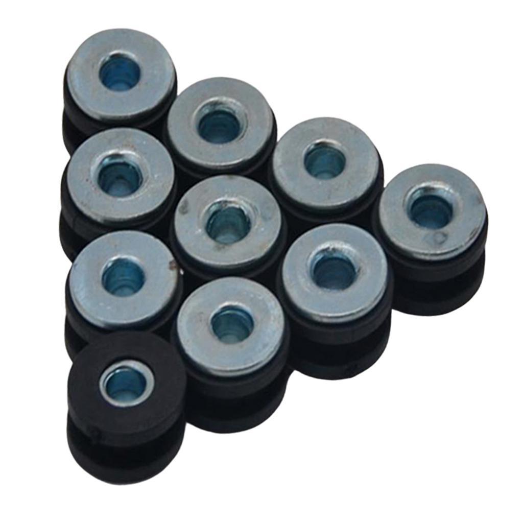 30Pcs Motorcycle Rubber Grommets Kit For Fairing Replacement