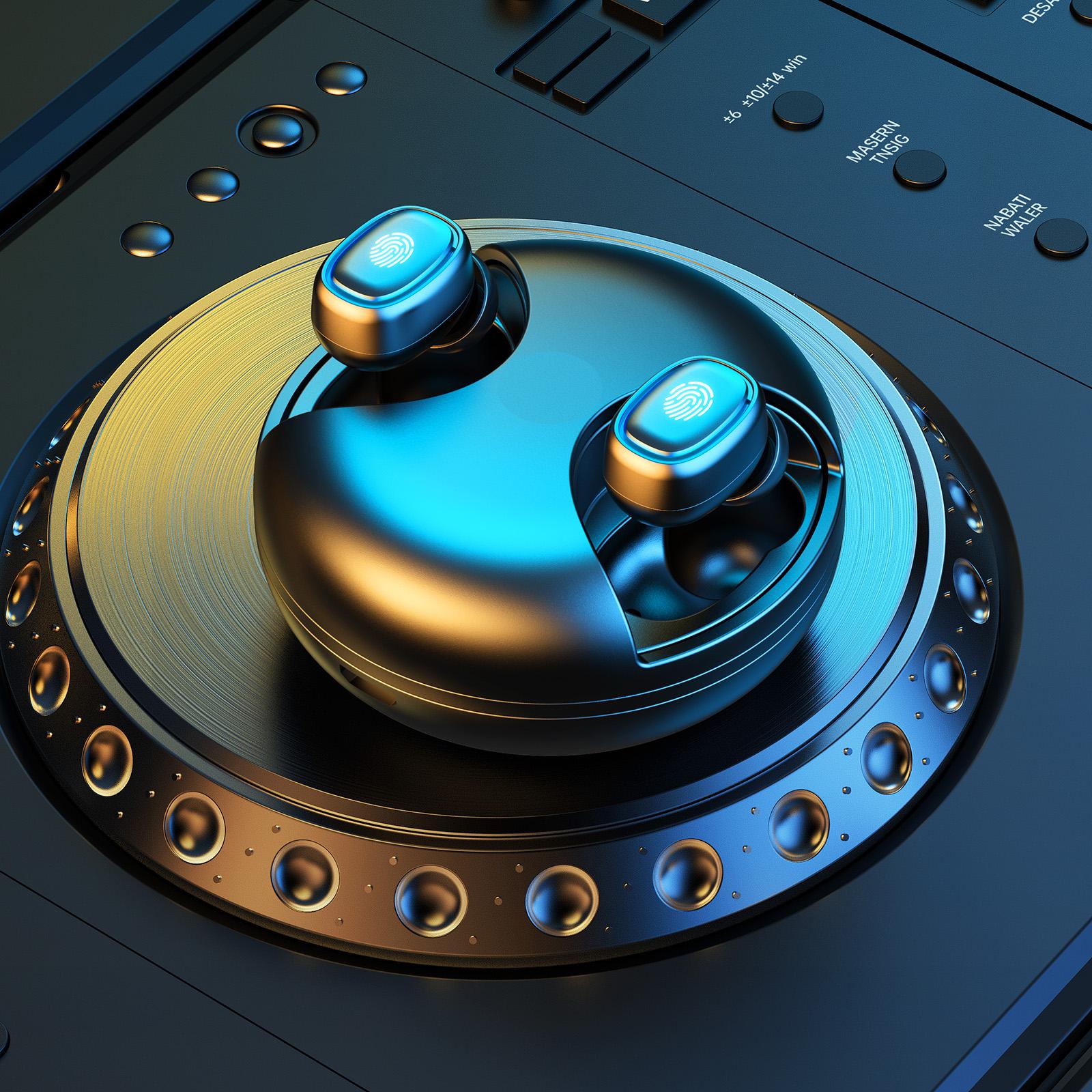 Tai nghe không dây bluetooth 5.0 TWS thể thao, chống ồn, chống nước IPX7