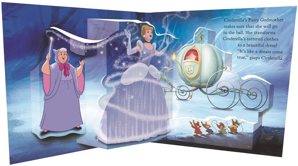 Disney Princess: Enchanted Pop-Ups - Công chúa Disney: Sách hình 3D hấp dẫn