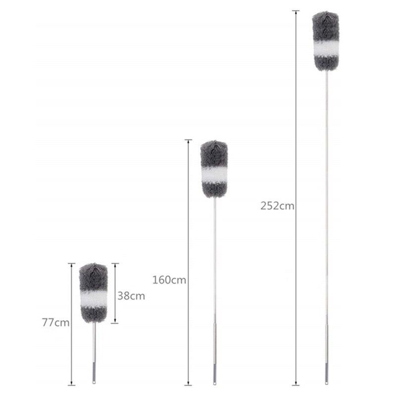Chổi kéo dài 252cm phất trần lau bụi đa năng có cán điều chỉnh độ dài và xoay 360 độ đa năng - GDHN Loại Tốt