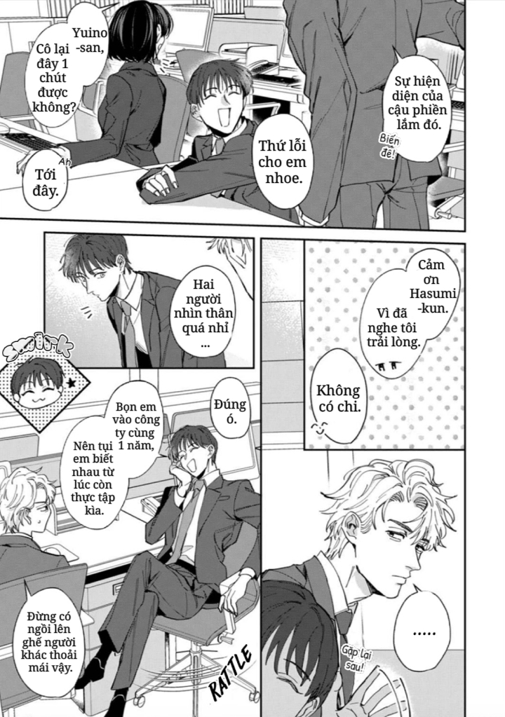 tôi không thể chỉ biết yêu thôi - cấp trên hay soi mói và cấp dưới nghiện mùi chapter 4.1 7