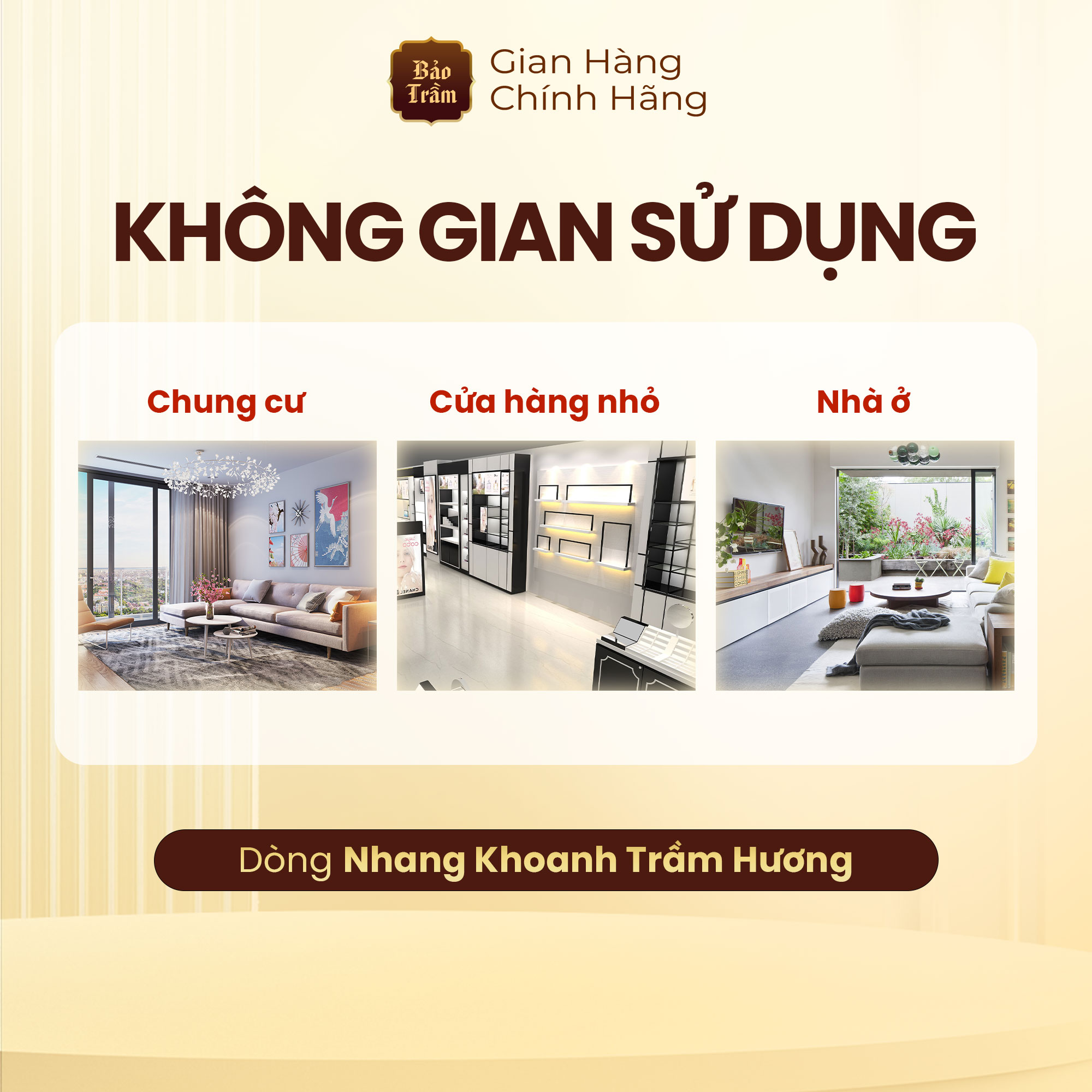 Trầm Khoanh Cao Cấp - Hộp Vàng - 2 Giờ - 20 Khoanh Hương Dịu Nhẹ, Thanh Khiết, An Yên
