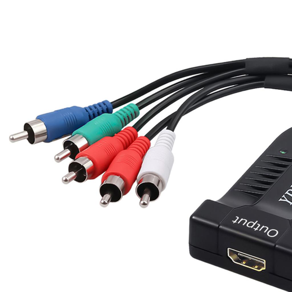 1080P HDMI to Component Converter HDMI to YPbPr Converter hdmi to component HDMI to video Converter HDMI to 5RCA RGB Converter for HDTV