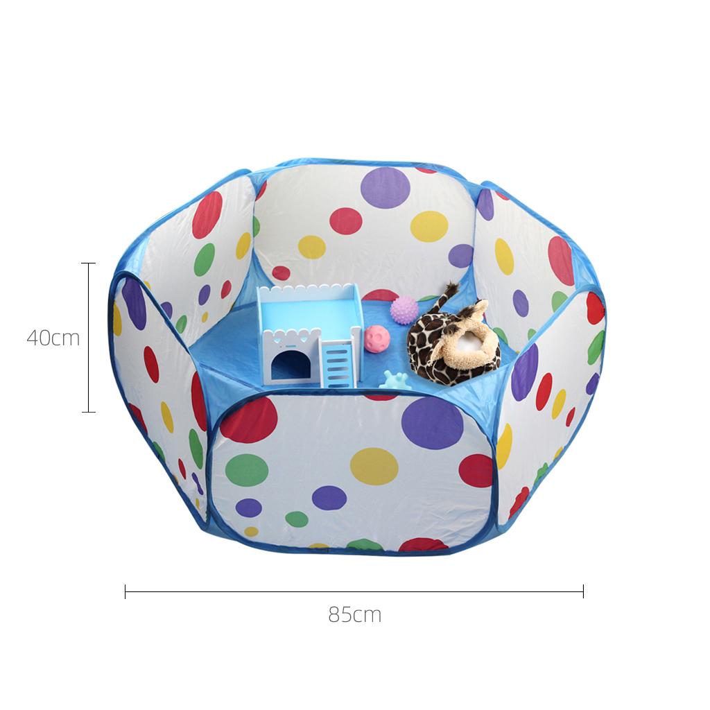 3Pieces Foldable Play Pen Cage For Hamster Rabbit Guinea Pig Gerbil Mice