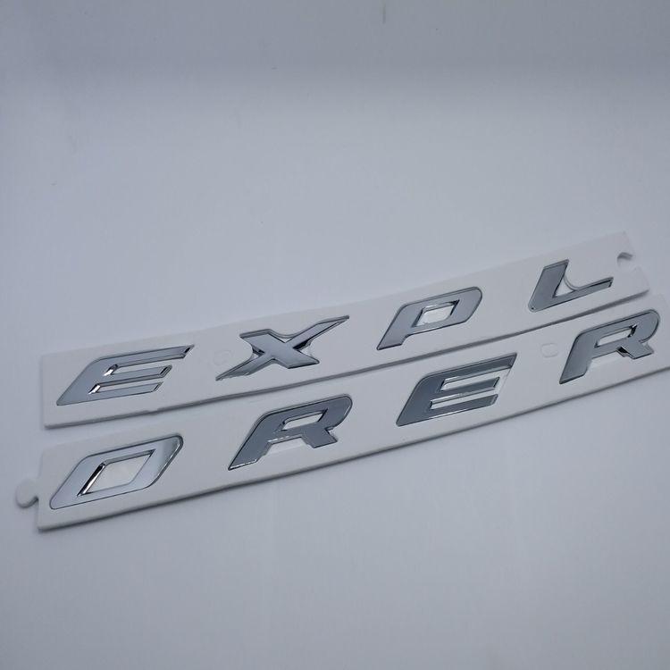 Sản phẩm Tem Dán, Decal 3D Chữ EXPLORER Nhựa Cao Cấp Dán Trang Trí Ô Tô/ Mã sản phẩm DC-EXPLABS