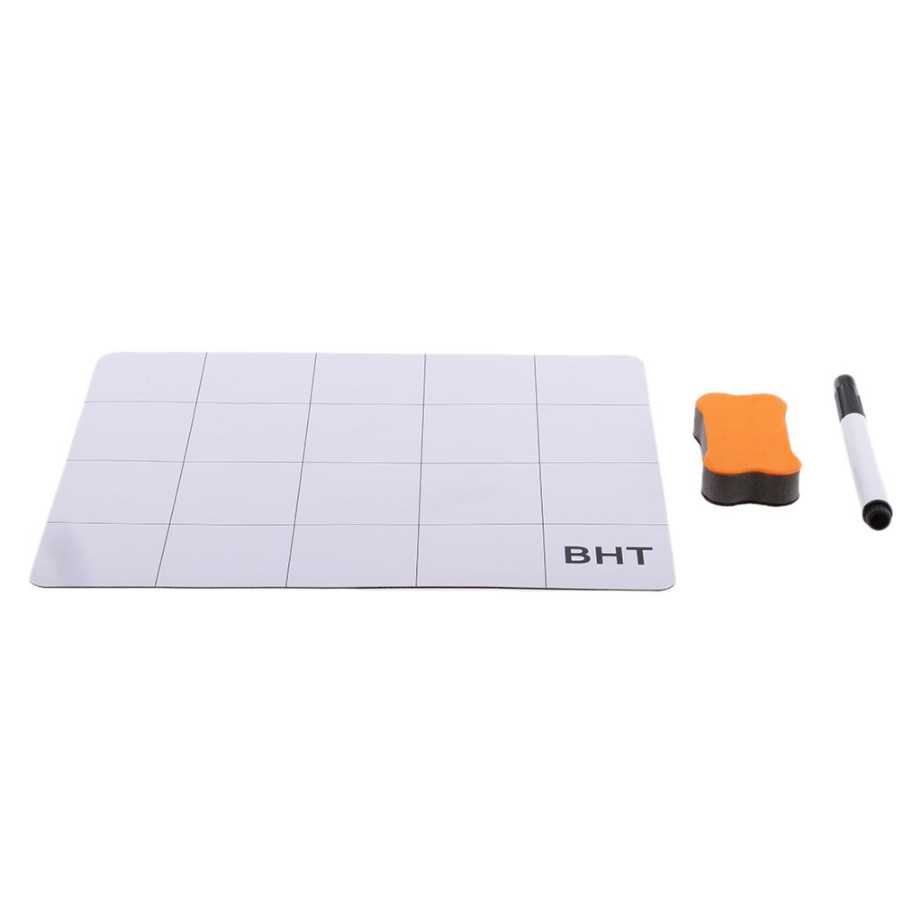 Magnetic Project Mat , Cell Phone Magnet Work Surface Anti Slip Mat with a Marker Pen and Eraser for iPhone 5 6 7 8 X for SAMSUNG Galaxy S8 Note s7