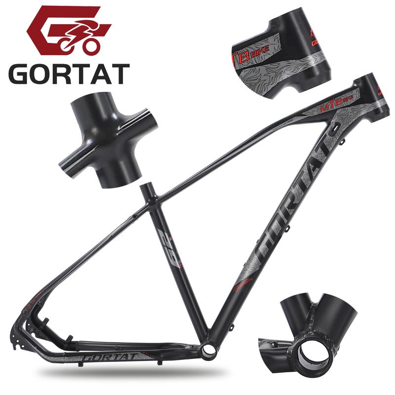 Gortat Xe đạp Núi Bike 29 inch Đường xe đạp 30 tốc độ Khung hợp kim ALUMINUM Tốc độ thay đổi đĩa kép phanh Color: 3-White orange Size: 21 speed
