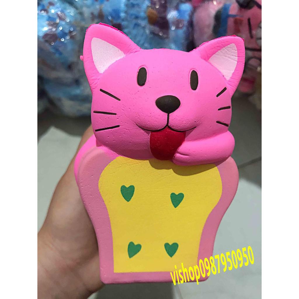 Bán SQUISHY BÁNH CHUỘT HỒNG LÈ LƯỠI Siêu tốt