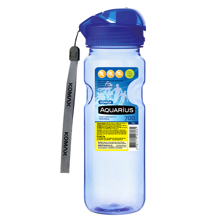 Bình Nước Nhựa Rỗng Aqua Komax 700ml - 20386