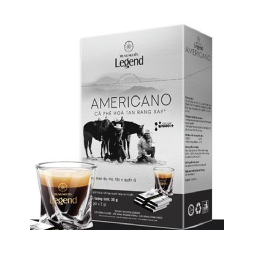 Trung Nguyên Legend Americano hộp 15 gói x 2g